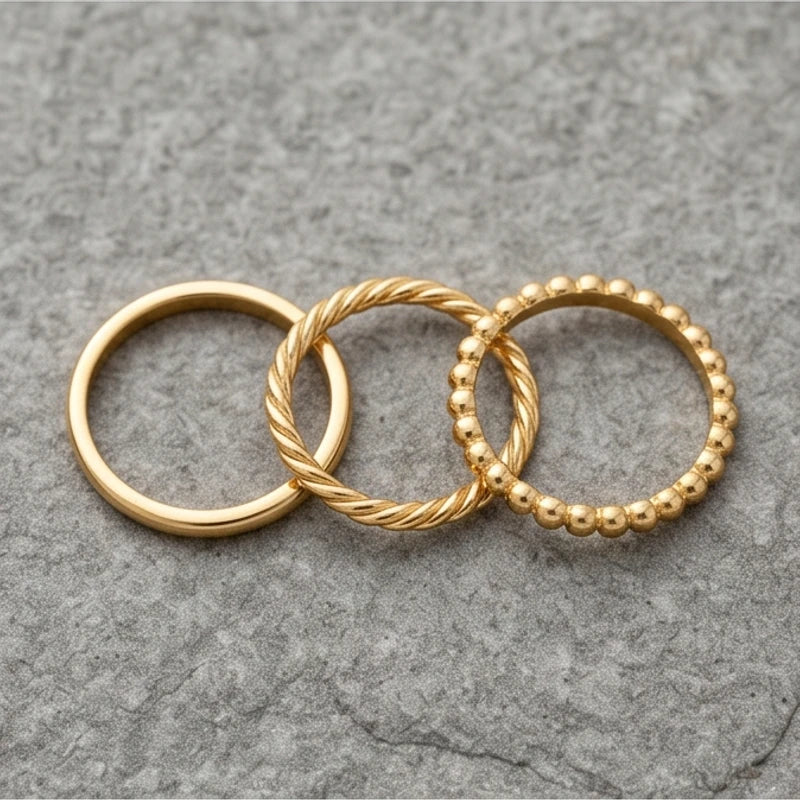Stacked Ring Set (3 Rings) - variation 4