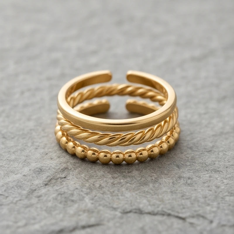 Stacked Ring Set (3 Rings) - variation 1