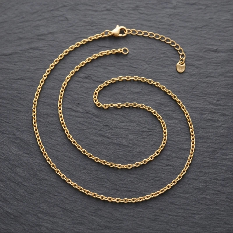 Dainty Gold Chain Necklace - variation 4