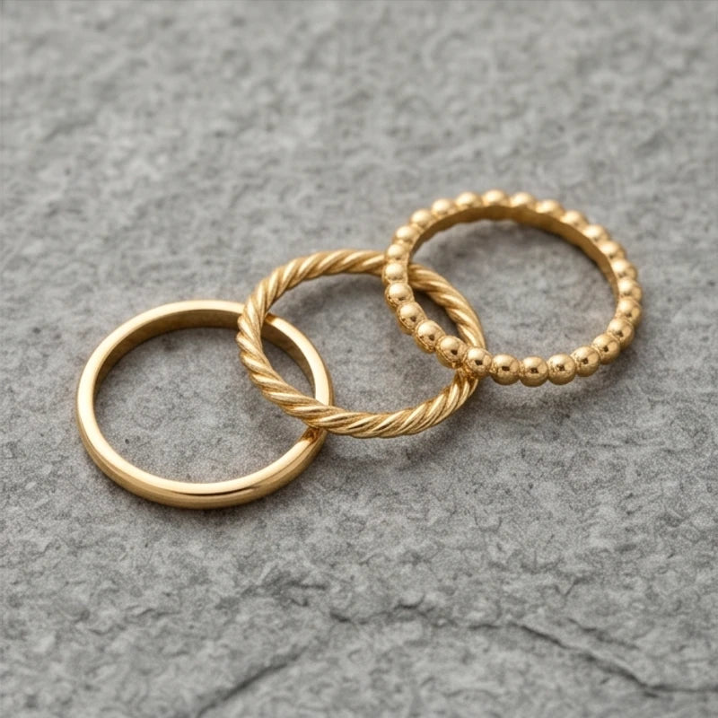 Stacked Ring Set (3 Rings) - variation 8