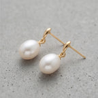 Pearl Drop Earrings - variation 2