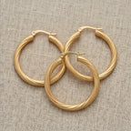 Twisted Hoop Earrings - variation 8