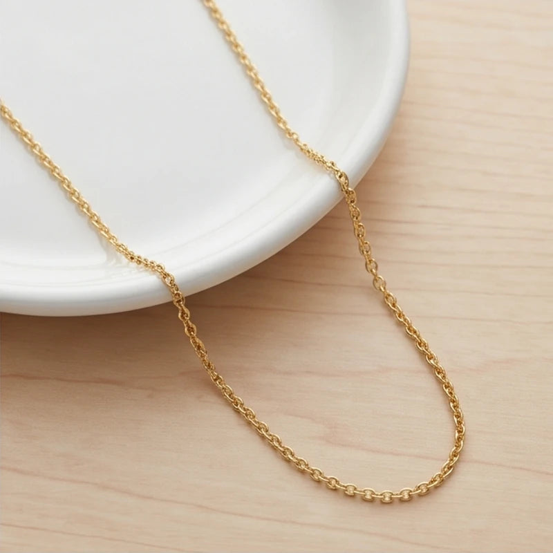 Dainty Gold Chain Necklace - variation 6