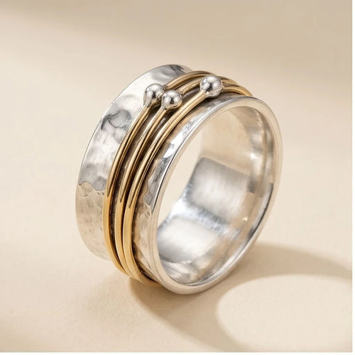 6 Aerin Two-Tone Vintage Sterling Silver Ring product photo