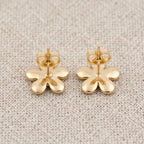 Enamel Flower Stud Earrings - variation 9