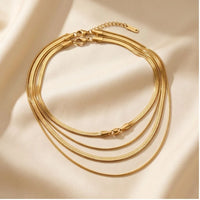 Gold Multi-Layered Necklace Gold Multi-Layered Necklace product photo