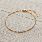 Delicate Chain Anklet - variation 2