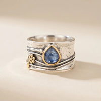 6 Bree - Bohemian Gemstone Meditation Ring product photo