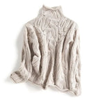 Bellwood Cable-Knit Turtleneck Sweater