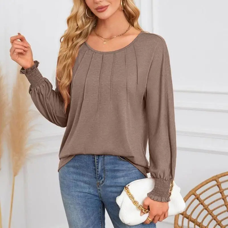 Briar Smocked Long Sleeve Blouse