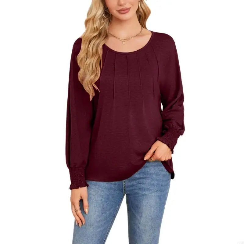 Briar Smocked Long Sleeve Blouse