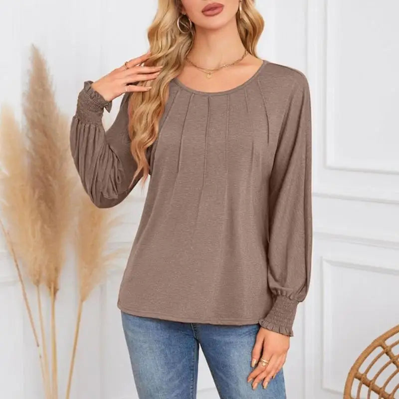 Briar Smocked Long Sleeve Blouse