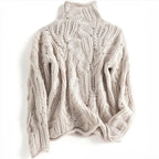 Bellwood Cable-Knit Turtleneck Sweater