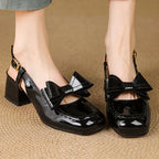 Revel Women's Glossy Slingback Pumps