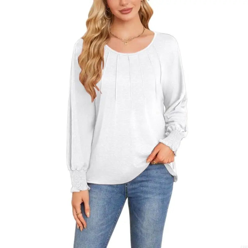 Briar Smocked Long Sleeve Blouse