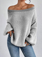 Hendrix Women's Striped Oversized Sweater