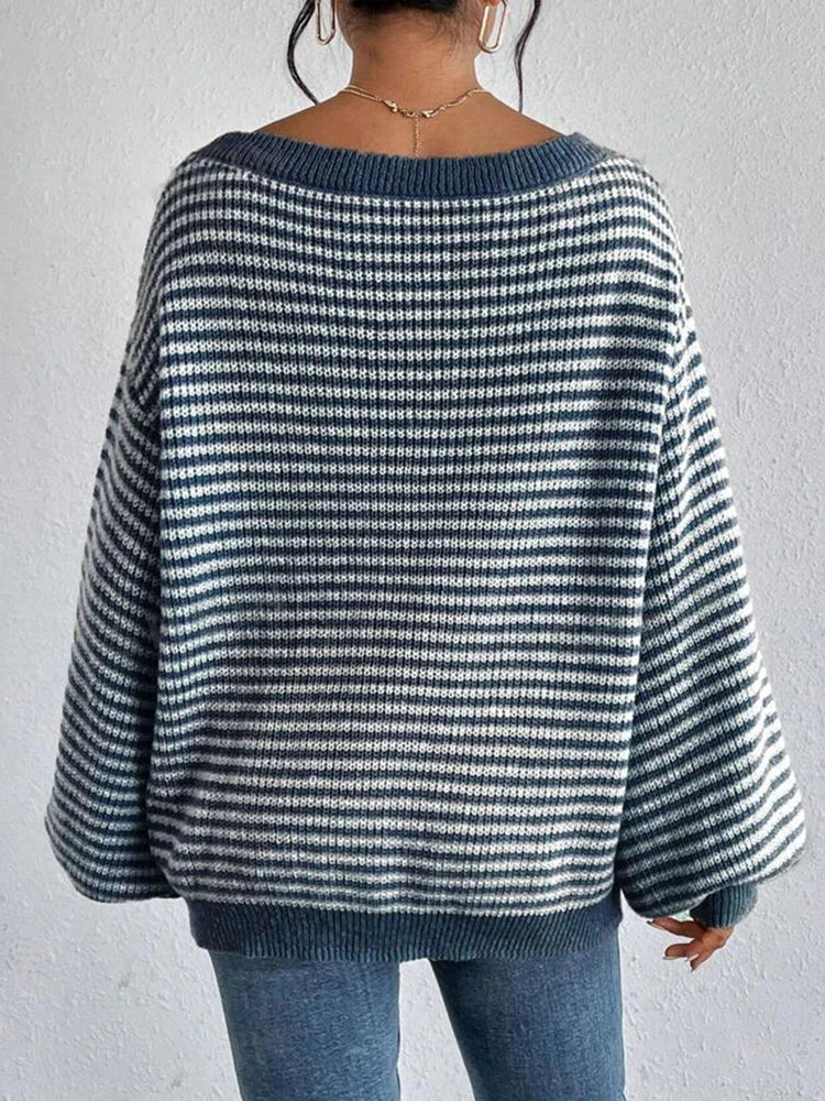 Hendrix Women's Striped Oversized Sweater