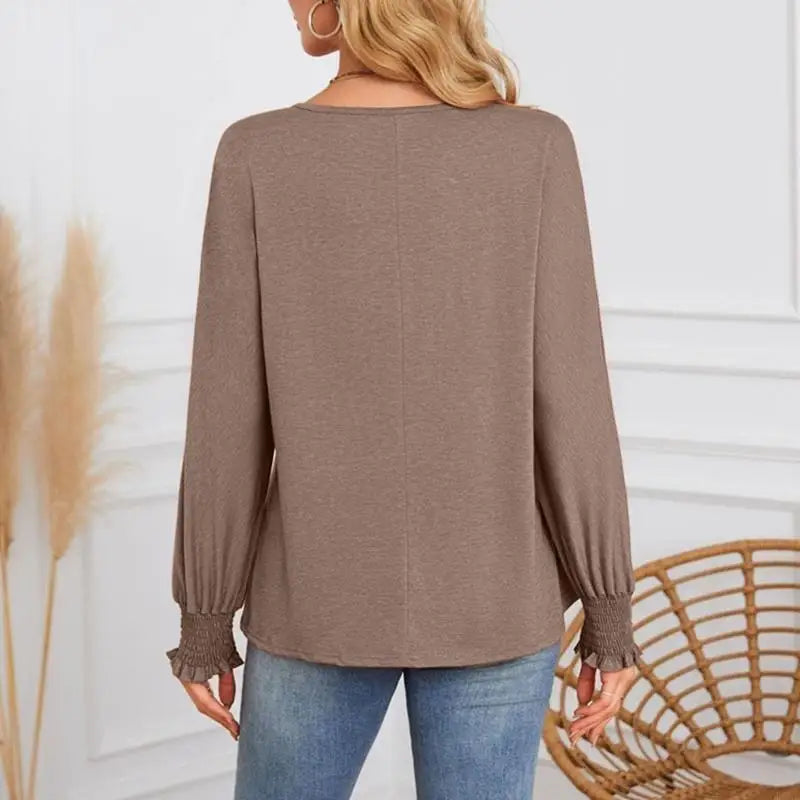 Briar Smocked Long Sleeve Blouse