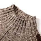 Rowan Oversized Knit Turtleneck Sweater Dress