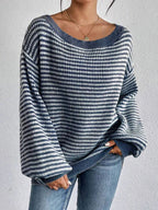 Hendrix Women's Striped Oversized Sweater