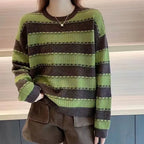 Ridgeline Striped Knit Sweater