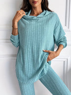 Cypress Ribbed Knit Lounge Set