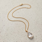 Crystal Pendant Necklace - variation 3