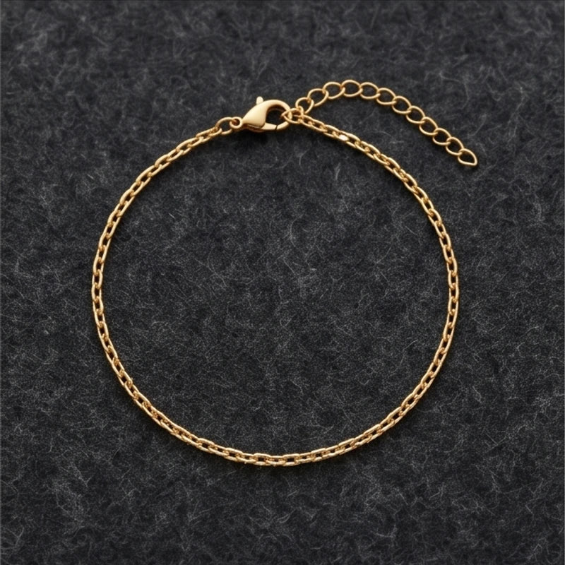 Delicate Chain Anklet - variation 8