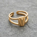 Adjustable Statement Ring - variation 2