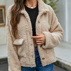 Bramble Sherpa Button-Up Jacket