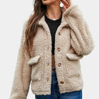 Bramble Sherpa Button-Up Jacket