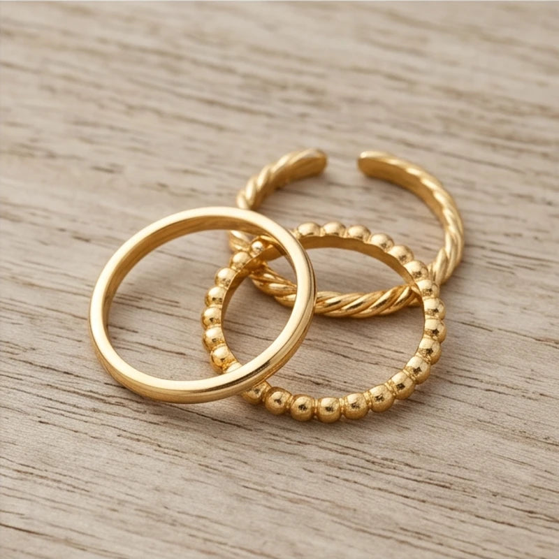 Stacked Ring Set (3 Rings) - variation 6