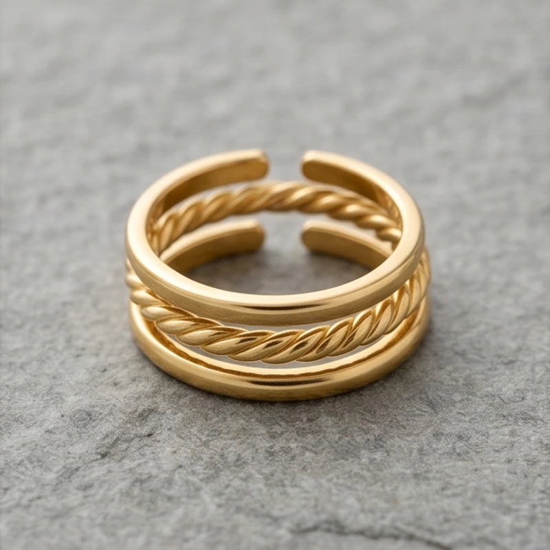 Stacked Ring Set (3 Rings) - variation 2
