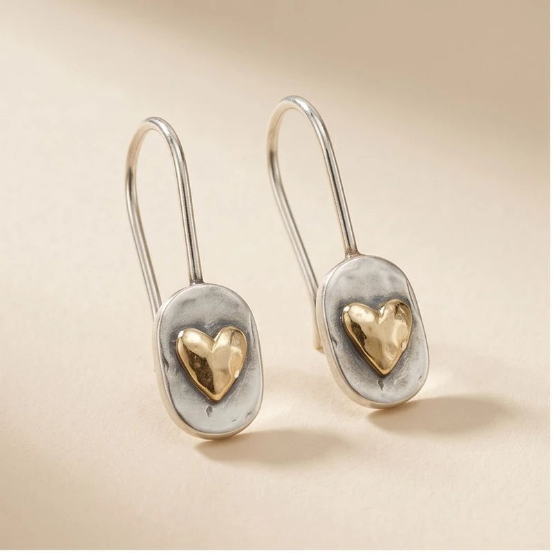 Celeste Sterling Silver Heart Earrings Celeste Sterling Silver Heart Earrings product photo