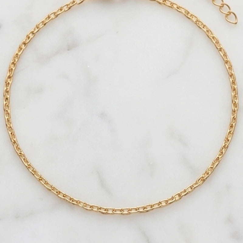 Delicate Chain Anklet - variation 4