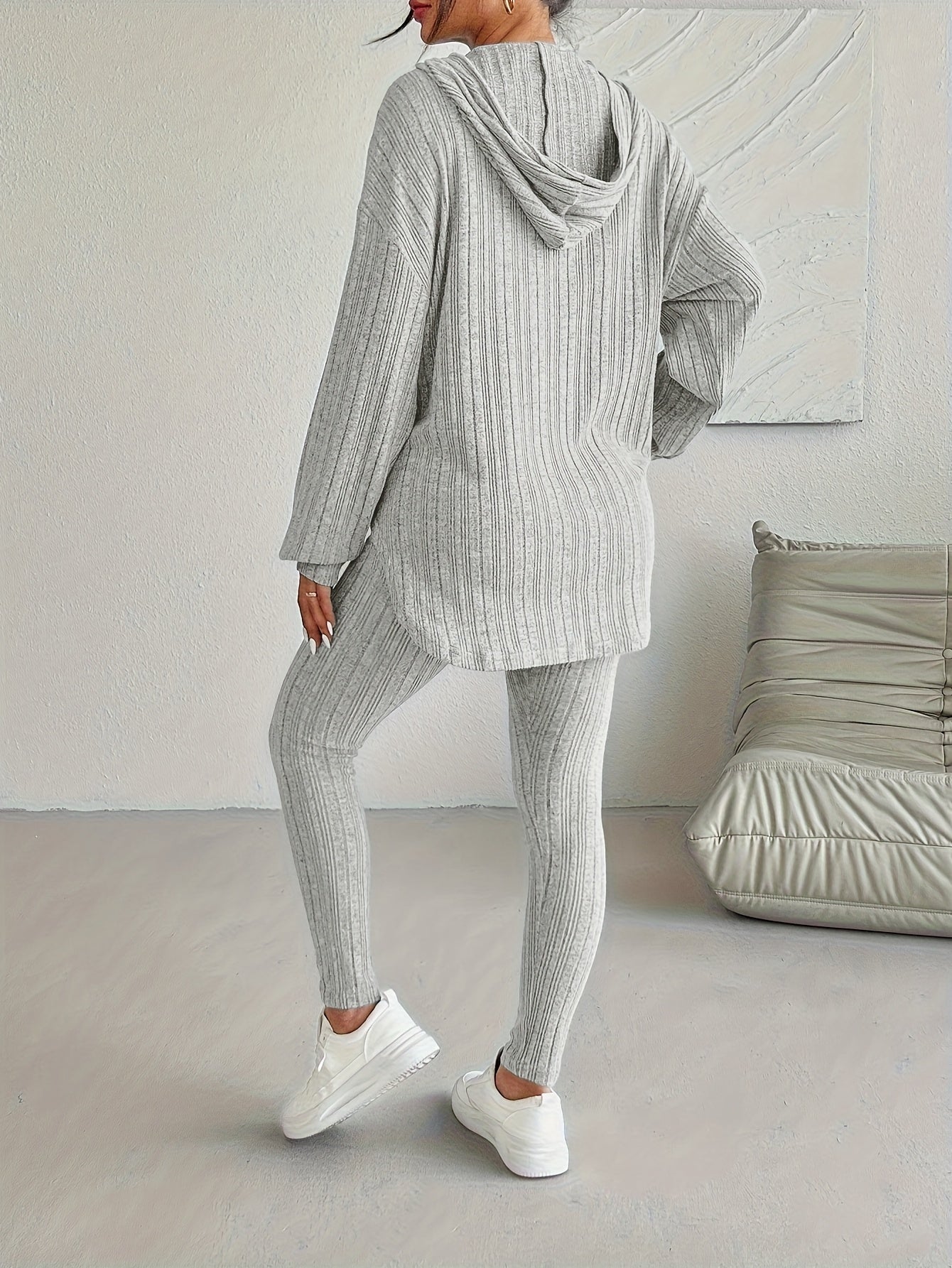 Cypress Ribbed Knit Lounge Set