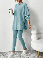Cypress Ribbed Knit Lounge Set