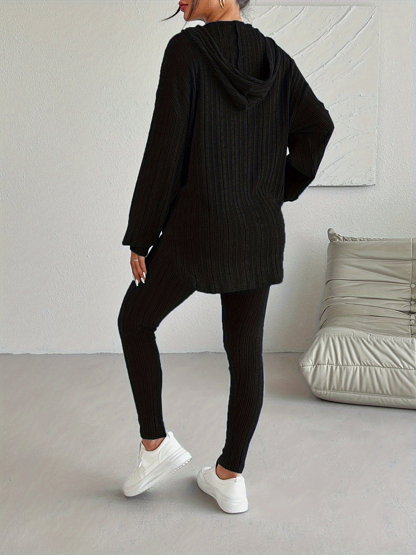 Cypress Ribbed Knit Lounge Set