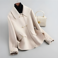 Ariella Women's Wool Toggle Coat