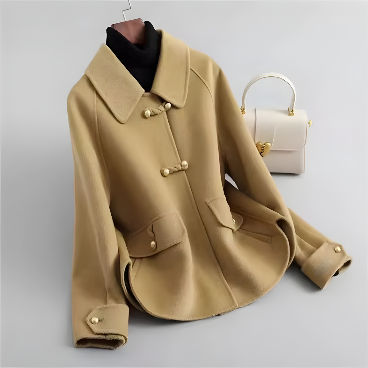 Ariella Women's Wool Toggle Coat