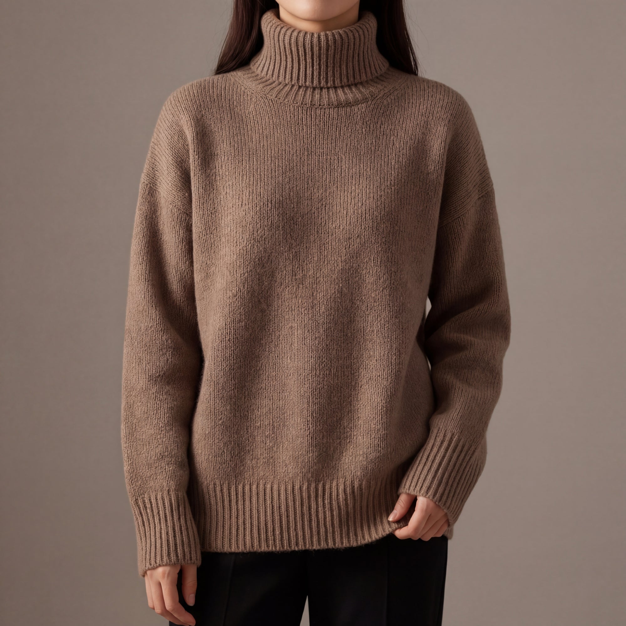 Callan Women's Cashmere Turtleneck Sweater