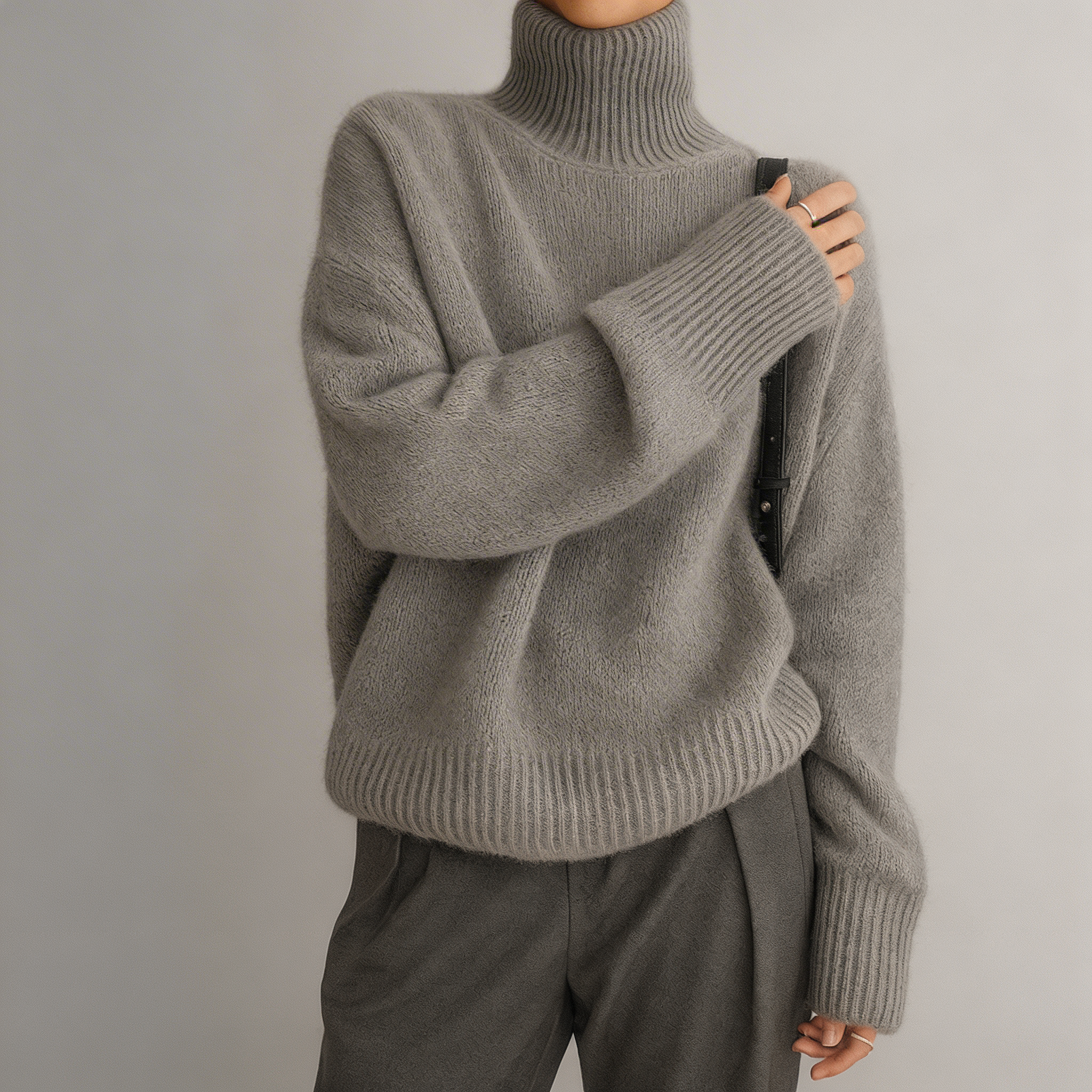 Callan Women's Cashmere Turtleneck Sweater