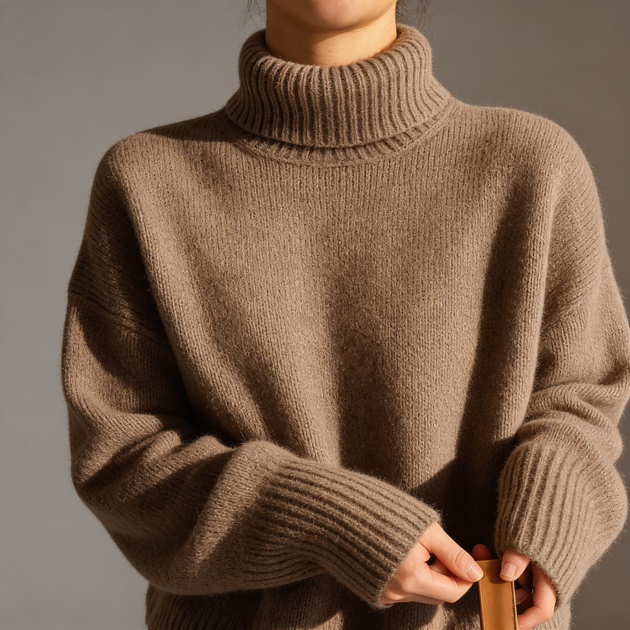Callan Women's Cashmere Turtleneck Sweater