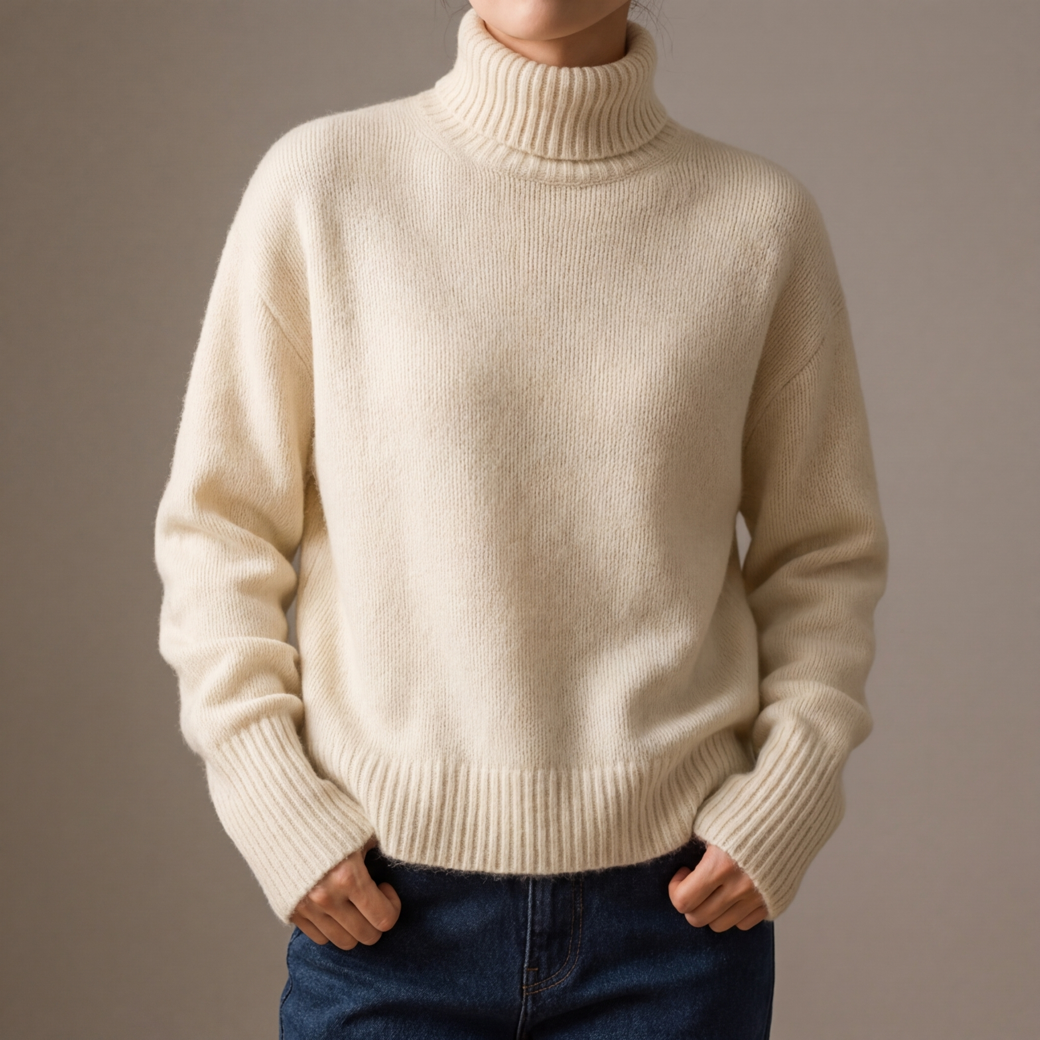 Callan Women's Cashmere Turtleneck Sweater